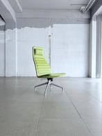 Cappellini Lotus leather swivel chair by Jasper Morrison, Huis en Inrichting, Ophalen, Gebruikt, Metaal, Design