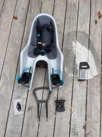 Thule yepp mini vooraan fietsstoeltje + windscherm, Fietsen en Brommers, Fietsaccessoires | Fietsstoeltjes, Ophalen, Voetsteuntjes