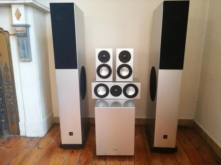 Canton + Infinity luidsprekerset voor thuisbioscoop, Audio, Tv en Foto, Home Cinema-sets, Gebruikt, 7.1-systeem, 70 watt of meer