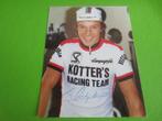 wielerkaart 1981 team kotter's  dietrich thurau  signe, Verzenden, Zo goed als nieuw