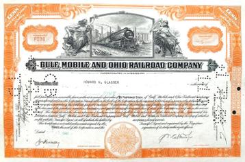 Gulf, Mobile and Ohio Railroad Company 1940 beschikbaar voor biedingen