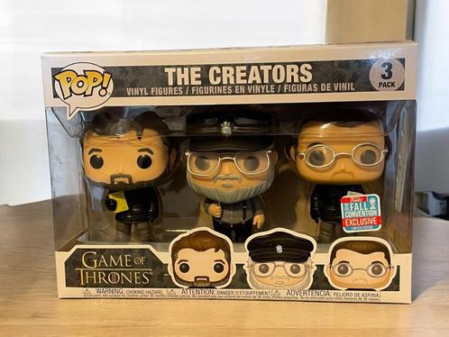 Game of Thrones The Creators POP-figuur, set van 3, Verzamelen, Beelden en Beeldjes, Nieuw, Mens, Ophalen of Verzenden