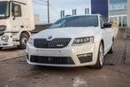 Skoda Octavia RS 2.0 TDI (bj 2016, automaat), Auto's, 1566 kg, Gebruikt, Wit, Bedrijf