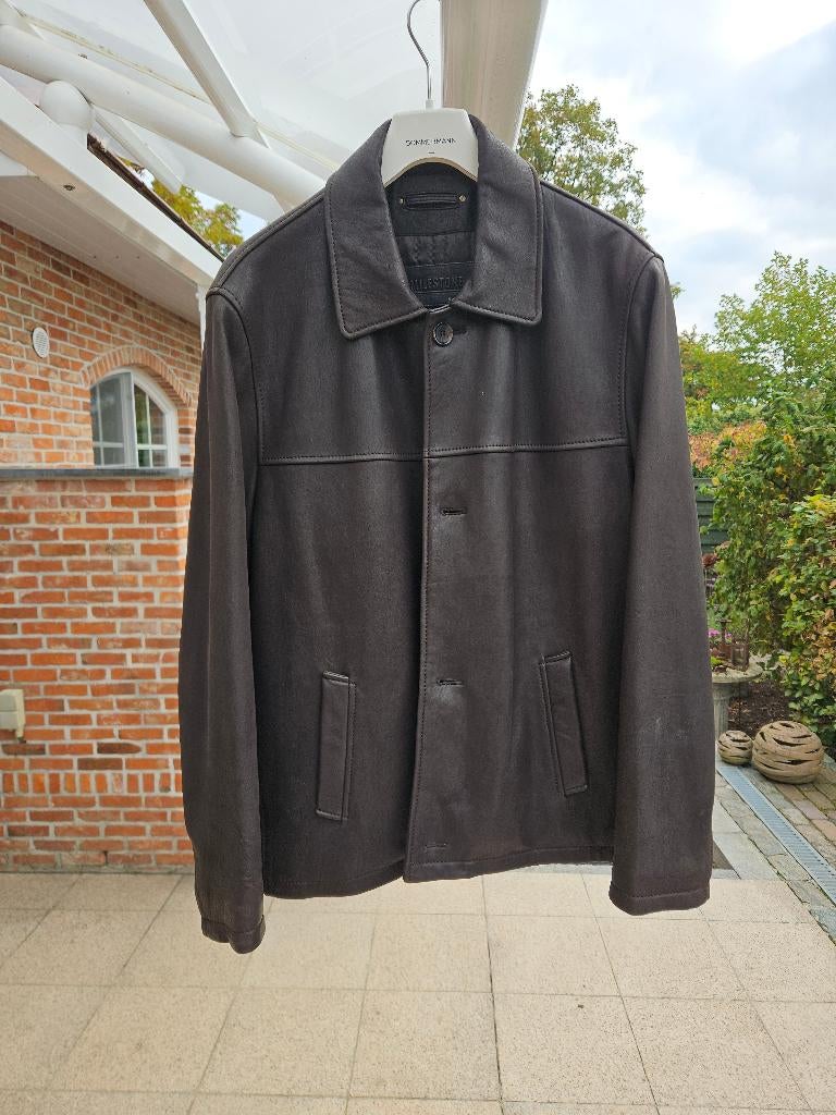 Zeer mooie lederren jas, Kleding | Heren, Ophalen of Verzenden, Maat 48/50 (M)