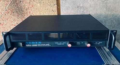 Audyn QSA 1200 professionele versterker, Muziek en Instrumenten, Versterkers | Keyboard, Monitor en PA, Zo goed als nieuw, P.A.