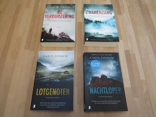 Karin Fossum: de 4 nieuwste boeken voor €15 samen (NIEUW), Boeken, Thrillers, Nieuw, Ophalen of Verzenden