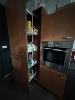 Volledig keuken - incl oven Siemens , dampkap novy vaatwas, Hoekkeuken, Overige materialen, Met kookeiland, Bruin