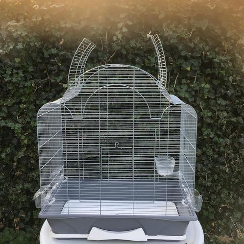 NIEUWE METALEN VOGELKOOI FLAMINGO OPEN DAK  NU 65 EURO, Animaux & Accessoires, Oiseaux | Cages & Volières, Neuf, Cage à oiseaux