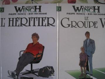 largo winch BD tome 1 et 2 en EO dupuis francq  beschikbaar voor biedingen