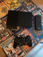 Playstation 2 + 1 controller + 2 memory cards + 11 games

+, Games en Spelcomputers, Ophalen of Verzenden, Zo goed als nieuw