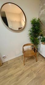 Wooden chair with armrests/ chaise en Bois avec accoudoirs, Comme neuf, Brun, Enlèvement, Bois