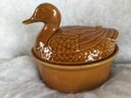 Vintage terrine. Eend. Portugal. Faiencerie Subtil, Enlèvement ou Envoi