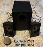 A vendre Kit enceintes Logitech 533, Computers en Software, Pc speakers, Zo goed als nieuw, Ophalen