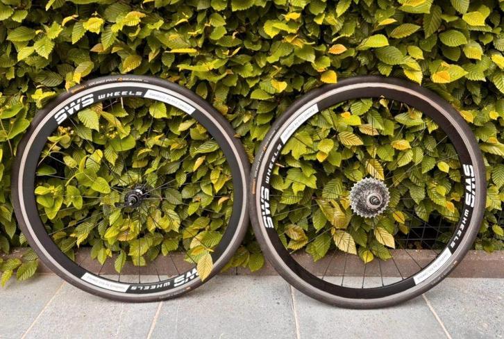 Aluminium wielset RCA 38 velgrem, Vélos & Vélomoteurs, Vélos Pièces, Comme neuf, Vélo de course, Enlèvement ou Envoi