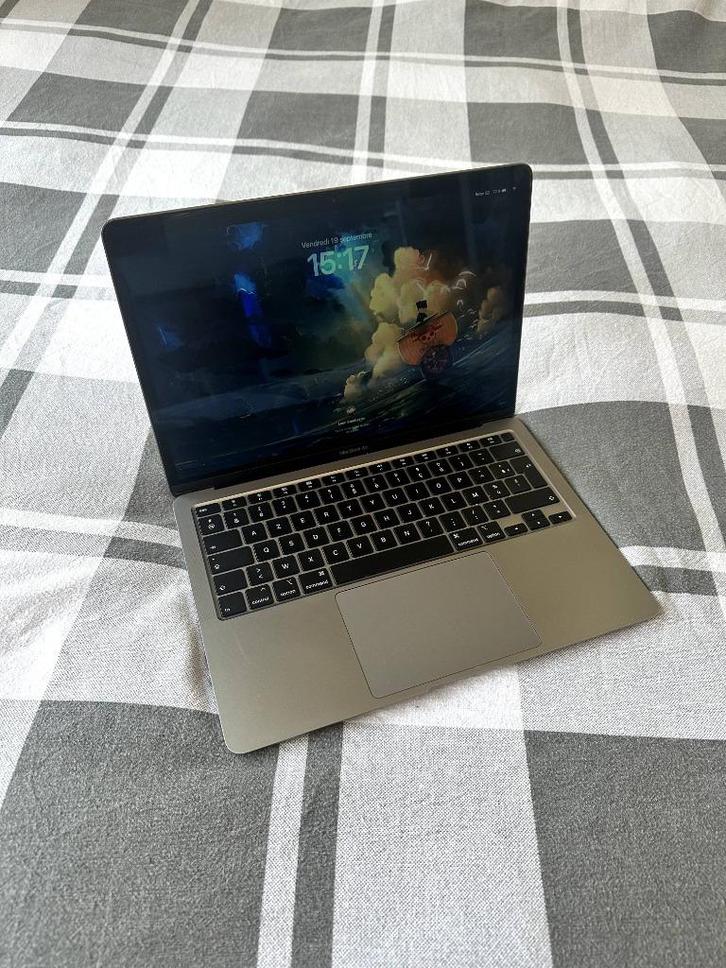 MacBook Air 2020, 13-inch, 250 GB SSD, 8 GB RAM, Computers en Software, Apple Macbooks, Zo goed als nieuw, MacBook, 13 inch, Minder dan 2 Ghz