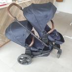 Kinderwagen dubbel easywalker, Kinderen en Baby's, Kinderwagens en Combinaties, Gebruikt, Verstelbare duwstang, Ophalen, Kinderwagen