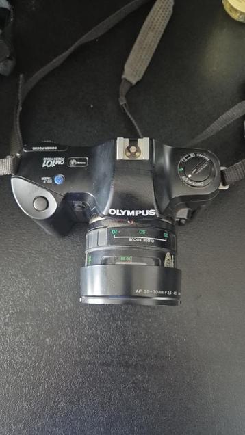 OLYMPUS OM 101 (POWER FOCUS) + FLASH T18  beschikbaar voor biedingen