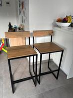 Barkrukken Belgian Wood Design, Ophalen, Gebruikt, Met voetsteun, 90 cm of meer