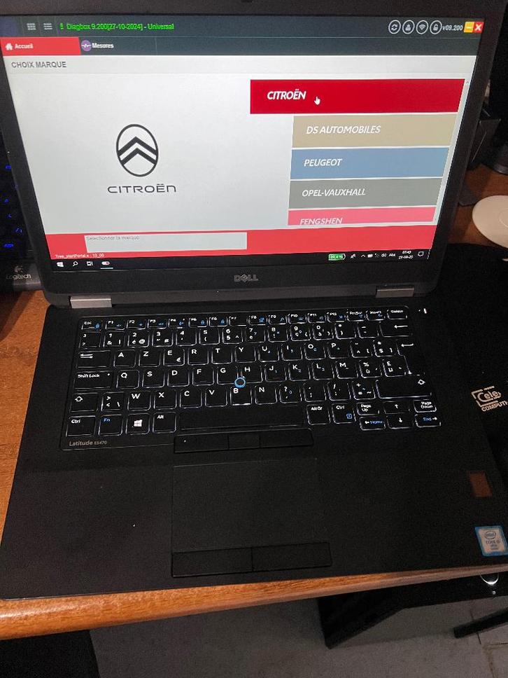 Diagnose Psa diagbox 9.200 aan het einde van 2024, Auto diversen, Autogereedschap, Zo goed als nieuw, Ophalen