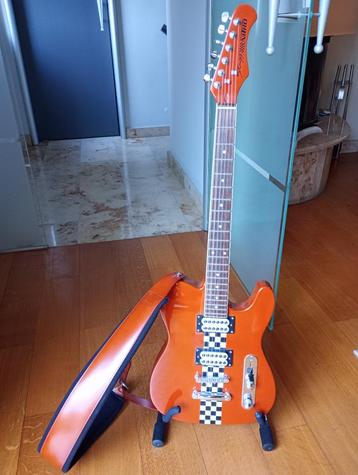 Stagg Nitro (Telecaster) + leather strap + bag beschikbaar voor biedingen