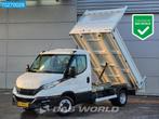 Iveco Daily 35C14 Kipper 3500kg trekhaak Airco Cruise Kieper, Auto's, Bestelwagens en Lichte vracht, Gebruikt, Euro 6, Iveco, Wit