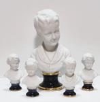 Beelden biscuit porselein, set van 5., Ophalen of Verzenden, Zo goed als nieuw, Mens