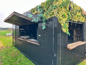  Unieke Barcontainer / Mobiele Bar / Unit / Foodcontainer  beschikbaar voor biedingen