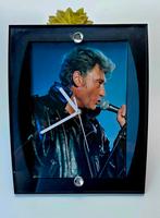 Horloge Johnny Hallyday, Collections, Posters & Affiches, Comme neuf, Enlèvement