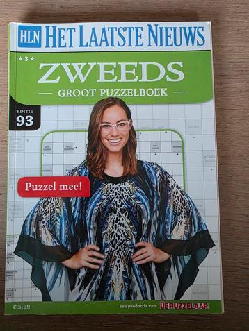 Zweeds groot puzzelboek nr 93 (194 pagina's dik) beschikbaar voor biedingen