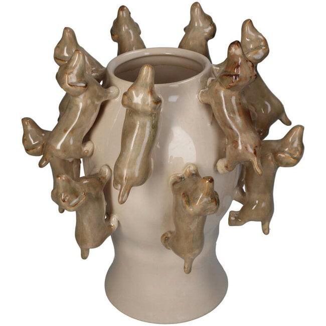 Teckel Vaas, Huis en Inrichting, Woonaccessoires | Vazen, Ophalen of Verzenden