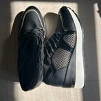 Zwarte sneaker met witte plateauzool active fashion maat 40, Verzenden, Zwart, Zo goed als nieuw, Sneakers