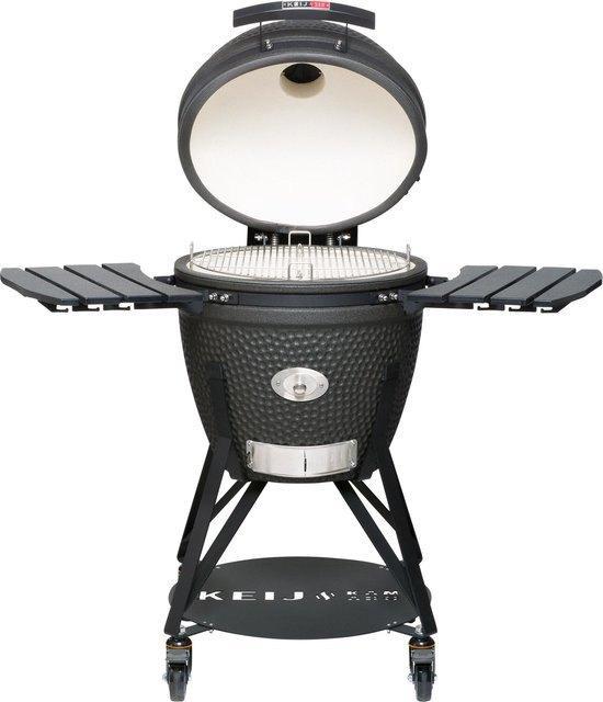 KEIJ Kamado BBQ Large Legend Black, Blue, Green 21 inch, Tuin en Terras, Houtskoolbarbecues, Nieuw, Verzenden
