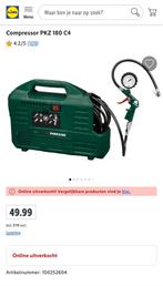 Draagbare compressor Parkside PKZ 180 C5 8 bar 1,1kw, Doe-het-zelf en Bouw, Ophalen of Verzenden, Gebruikt