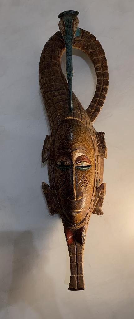 Masque rituel africain, Antiquités & Art, Art | Art non-occidental, Enlèvement