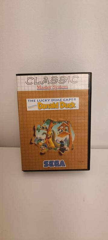 Disney Donald Sega Master system classic Retrogaming 