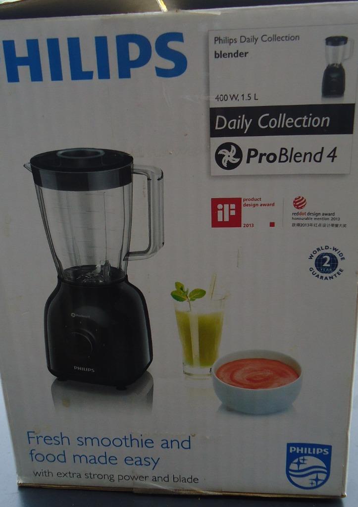 Blender Philips Daily collection, Huis en Inrichting, Keuken | Keukenbenodigdheden, Zo goed als nieuw, Ophalen of Verzenden