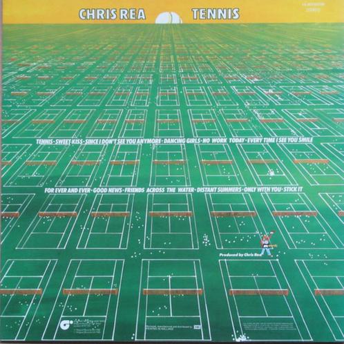 LP Chris Rea – Tennis, Cd's en Dvd's, Vinyl | Pop, Gebruikt, Ophalen of Verzenden