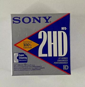 Set van 10 3,5 MFD 2HD-diskettes - Sony (in nieuwe doos en s beschikbaar voor biedingen