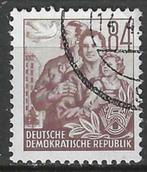 Duitsland DDR 1953 - Yvert 134 - Vijfjarenplan (ST), Timbres & Monnaies, Timbres | Europe | Allemagne, RDA, Affranchi, Envoi