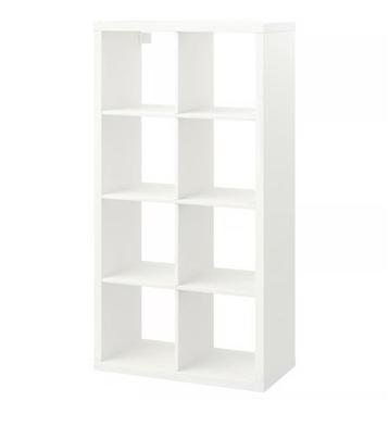 Ikea Kallax kast wit 2x4 - 77x147 cm nieuw beschikbaar voor biedingen