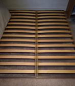 Sommier à lattes 160 x 200, Huis en Inrichting, Slaapkamer | Matrassen en Bedbodems, Ophalen, Gebruikt, Twijfelaar, Bedbodem