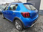 Dacia Sandero Stepway*Gps*Clim (bj 2018), Auto's, Dacia, 898 cc, Stof, Gebruikt, Blauw