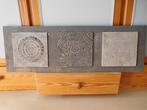 Decoration murale en relief bois finement sculpté 100X33 cm, Ophalen, Zo goed als nieuw