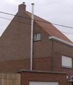 Rookafvoer dubbele geïsoleerde inoxbuis binnendiameter 150mm, Doe-het-zelf en Bouw, Ophalen, Gebruikt
