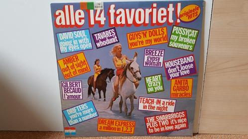 ALLE 14 FAVORIET - COLLECT LP (1977) (LP), CD & DVD, Vinyles | Compilations, Comme neuf, Pop, 10 pouces, Envoi