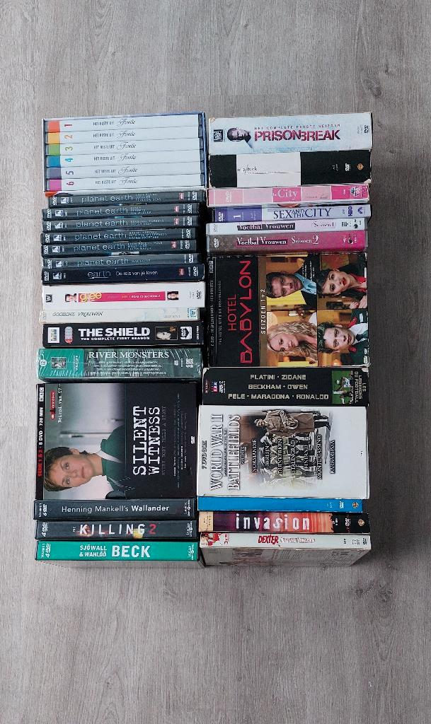 Groot Lot / pakket van DVD series, CD & DVD, DVD | TV & Séries télévisées, Utilisé, Autres genres, Enlèvement ou Envoi