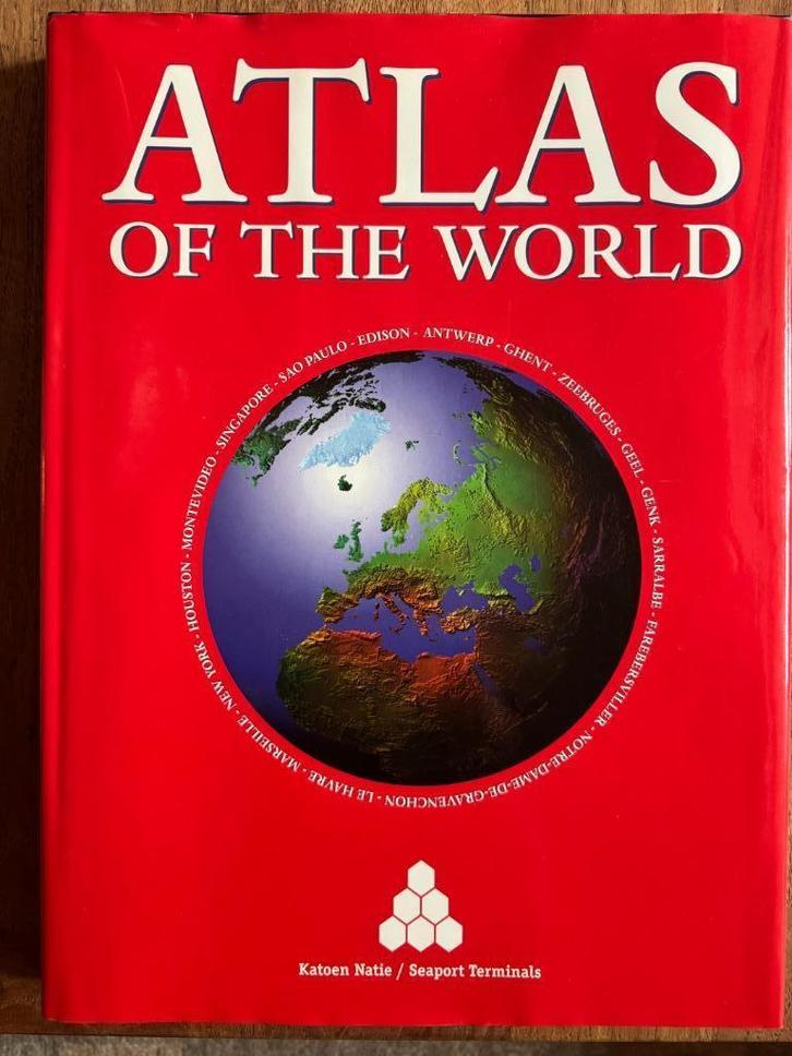 Collins Atlas of the world - Katoen Natie, Boeken, Atlassen en Landkaarten, Zo goed als nieuw, Overige atlassen, Wereld, 1800 tot 2000