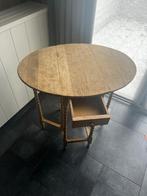 Antiek eiken bijzettafel, Antiek en Kunst, Ophalen