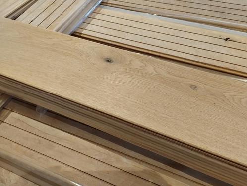 Parquet en chêne massif brut (~50,60€/m² – 79 m²), Doe-het-zelf en Bouw, Hout en Planken, Nieuw, Overige typen, Eiken, Minder dan 200 cm