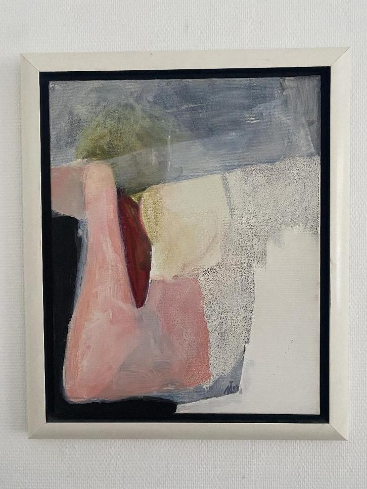 Tableau abstrait original Anne Lehembre 2004, Antiquités & Art, Art | Peinture | Classique, Enlèvement